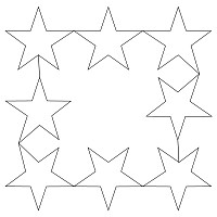 nine patch star frame